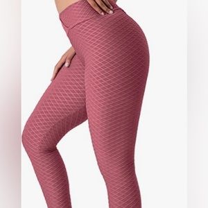 Honeycomb Anti Cellulite Fleece Leggings